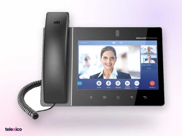 Grandstream GXV3380, 16-line ip video phone for android, supplied by Telexico