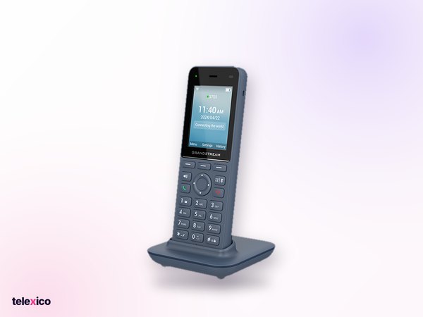 Grandstream WP826, wi-fi 6 cordless ip phone, supplied by Telexico