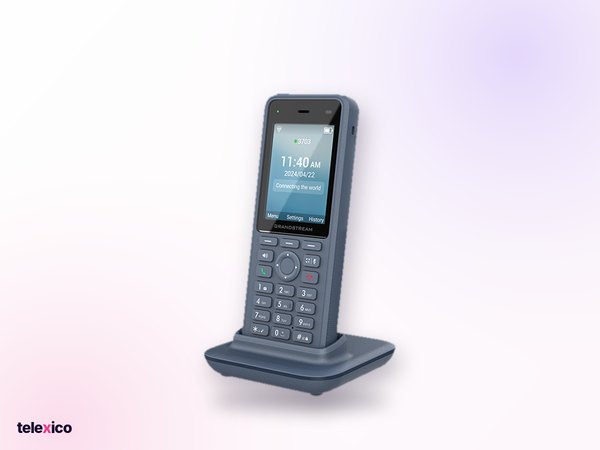 Grandstream WP836, rugged wi-fi 6 cordless ip phone, supplied by Telexico